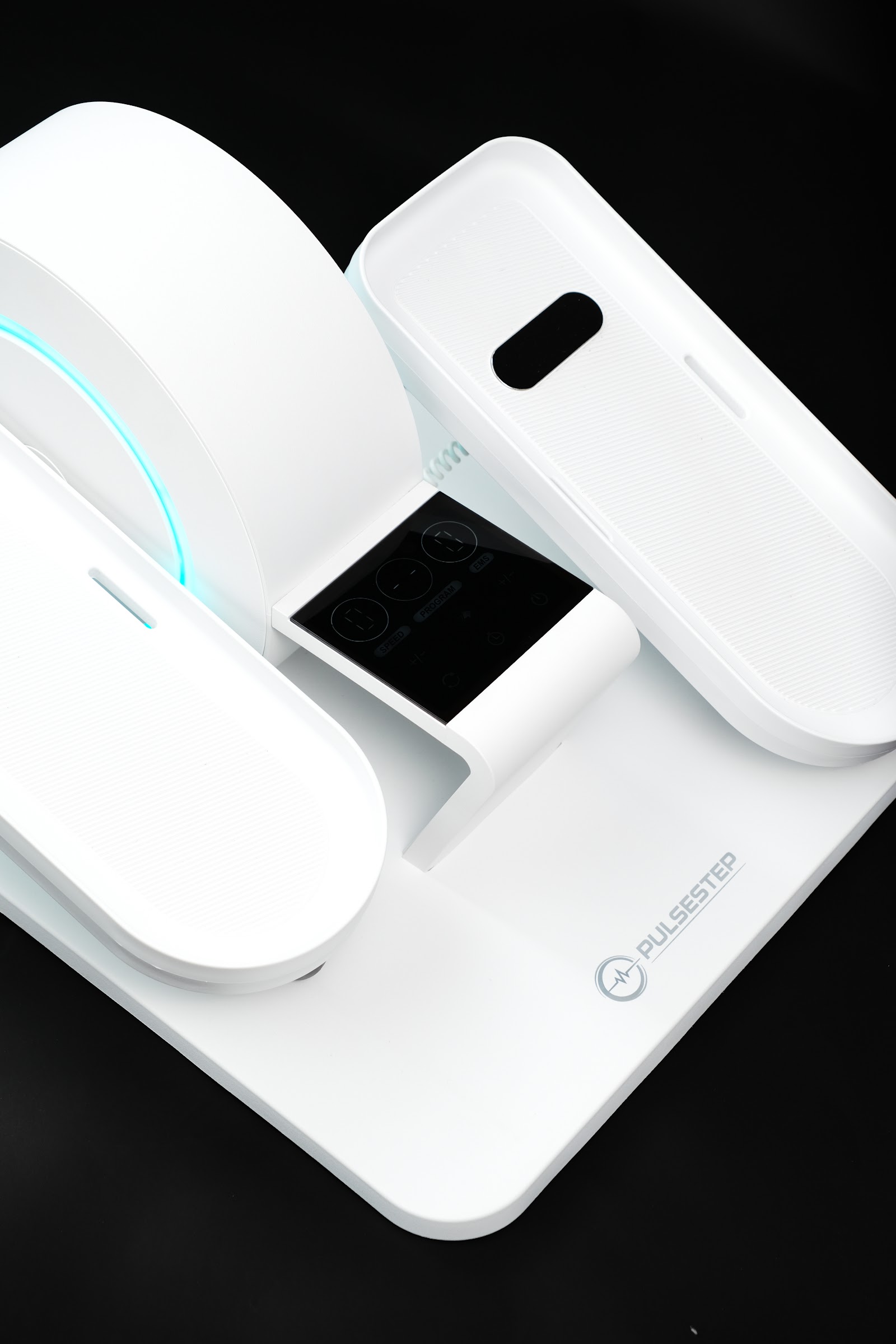 Pulse Step — From above: Balanced geometry designed for everyday living spaces.